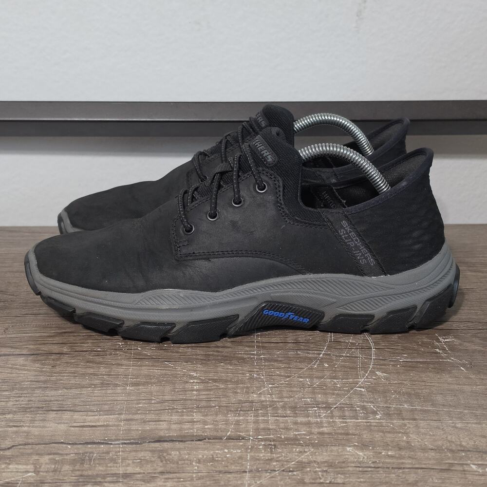 Skechers Slip-Ins Expected Graville Men's Slip-On Shoes Sneakers Size 9.5 Black